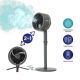 Shark - FlexBreeze Outdoor & Indoor Fan with InstaCool Misting Attachment, Cordless & Corded, Pedestal to Tabletop - Black