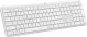 Logitech - K950 Signature Slim Full-size Wireless Keyboard for Windows and Mac with Quiet Typing - Off-White