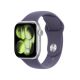 Apple Watch Series 11 (GPS) 42mm Silver Aluminum Case with Purple Fog Sport Band - S/M - Silver - (2025)