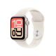 Apple Watch SE 3 (GPS+Cellular) 40mm Aluminum Case with Starlight Sport Band - S/M - Starlight - (2025)