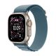 Apple Watch Ultra 3 (GPS+Cellular) 49mm Titanium Case with Light Blue Alpine Loop - Medium - Natural - (2025)