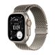 Apple Watch Ultra 3 (GPS+Cellular) 49mm Titanium Case with Titanium Milanese Loop - Medium - Natural - (2025)