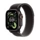 Apple Watch Ultra 3 (GPS+Cellular) 49mm Titanium Case with Black/Charcoal Trail Loop - M/L - Black - (2025)