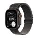 Apple Watch Ultra 3 (GPS+Cellular) 49mm Titanium Case with Titanium Milanese Loop - Medium - Black - (2025)