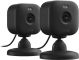 Blink - Mini 2 Indoor/Outdoor 1080p Plug-In Security Camera (2-Pack) - Black