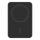 Belkin - BoostChargeMagnetic Wireless Power Bank 5K with Stand - Black