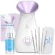 Pure Daily Care - Nano Ionic Facial Steamer with 5 Piece Skin Kit and Hyaluronic Serum - Lilac