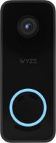 Wyze - Wired Video Doorbell v2, 2K HD Video with Head-to-Toe view, 2-way Audio, Night Vision, Voice Assistants - Black
