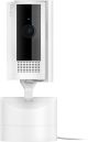 Ring - Pan-Tilt Indoor Security Cam with 360° Horizontal Pan Coverage, Live View & Two-Way Talk, and HD Video - White