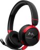 HyperX - Cloud Mini Wireless Headset for PC, PS5, PS4, Xbox Series X|S, Xbox One, Nintendo Switch, Chromebook, and Mobile - Red/Black