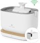 PETLIBRO - Dockstream App Monitoring Pet Water Fountain with Replacement Water Pump Bundle - White