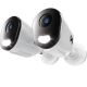 Night Owl - 2-Camera Indoor/Outdoor Add On Wired IP 4K Security Cameras - White