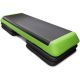 Costway - Fitness Aerobic Step 43'' Cardio Adjust 4'' - 6'' - 8'' Exercise Stepper w/Risers - Green