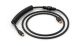 Glorious - Coiled USB-C Artisan Braided Keyboard Cable for Mechanical Gaming Keyboards - Phantom Black