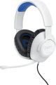 JBL - Quantum 100P Wired Gaming Headset for PS5, PS4, PC, Switch and Xbox - White
