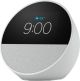 Amazon Echo Spot (2024 release), Smart alarm clock with vibrant sound and Alexa - Glacier White