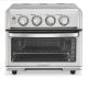 Cuisinart - 0.6 Cu. Ft. Air Fryer Toaster Oven with Grill - Stainless Steel