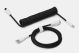 DROP - Coiled 4.5' USB-A to USB-C Keyboard Cable - Black