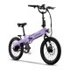Lectric eBikes - XP Lite 2.0 Foldable eBike with 45 miles Max Operating Range & 20 mph Max Speed - Unisize - Lavender Haze