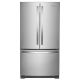Whirlpool - 25.2 Cu. Ft. French Door Smart Refrigerator with Elevated Deli Drawer - Stainless Steel
