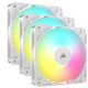 CORSAIR - RS120 ARGB 120mm PWM Fans (3-pack) - White