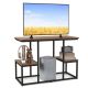 Costway - Rustic TV Console Table for 50