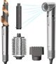 Solayce - Air Styling and Drying System, 5 in 1 Hair Styler with Automatic Curlers Hot Air Brush Styler and Dryer for Hair Styling - Gray