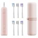 Laifen - Wave Toothbrush - ABS Plastic + Case - Pink