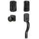 Yale - Assure Lock 2 Touch with Wi-Fi and Ridgefield Handle - Black Suede