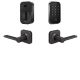 Yale - Assure Lock 2 Touch Keypad with Wi-Fi and Valdosta Lever - Black Suede