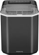 Insignia™ - 16 lb. Portable Icemaker with Ice Scoop and Scoop Holder - Black