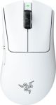 Razer - DeathAdder V4 Pro Lightweight Optical Gaming Mouse with 150 Hour Battery - Wireless - White