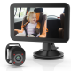 Rexing - BC500 In-Car Baby Monitor - HD 1080p & Infrared Night Vision - Black