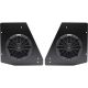 MB Quart - 6.5-Inch Coaxial UTV Speakers with Titanium Dome Tweeters (Pair) - Black