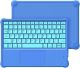 Made for Amazon Kids Bluetooth Keyboard (Comaptible with the Fire HD 10 Kids and Kids Pro tablet) - Blue
