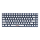 Higround - Basecamp 75+ 75% Wired Mechanical Lubed TTC Milky Switch Gaming Keyboard with RGB Backlighting - CELSHADE GRAY