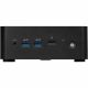MSI - Cubi NUC AI Desktop - Intel Core Ultra 7 - 32GB Memory - 1TB SSD - Black