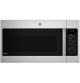 GE Profile - 1.7 Cu. Ft. Convection Over-the-Range Microwave with Sensor Cooking and Air Fry - Stainless Steel