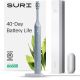 SURI - S1 Electric Toothbrush Morning Waves with UV Light Cleaning and Charging Case and Mirror Mount - Blue