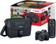 Canon - EOS R100 4K Video Mirrorless Camera Double Zoom Lens Kit with RF-S18-45mm and RF75-300mm Lenses - Black