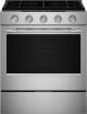 KitchenAid - 5.0 Cu. Ft. Slide-in Gas Range with Convection Cooking Modes - Fingerprint Resistant Stainless Steel