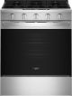 Whirlpool - 5.0 Slide-In Gas Range with Air Cooking Technology - Fingerprint Resistant Stainless Steel