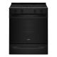 Whirlpool - 5.0 Cu. Ft. Slide-In Electric Range with Air Cooking Technology - Black