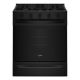 Whirlpool - 5.0 Slide-In Gas Range with Air Cooking Technology - Black