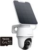 Reolink - Argus PT Ultra B440 4K 8MP Solar Outdoor Wireless Wi - Fi Auto Pan Tilt Security Camera with 64GB SD - White