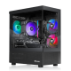 Thermaltake - LCGS View i1460-170 Gaming Desktop Intel Core i5-14400F, 16GB Memory, NVIDIA GeForce RTX 5060, 1TB SSD NVMe M.2 - Black