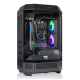 Thermaltake - LCGS Reactor 8796X Gaming Desktop AMD Ryzen 7 8700F, 32GB Memory, AMD Radeon RX 9060 XT 16GB, 1TB SSD NVMe M.2 - Black