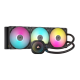 CORSAIR - ICUE LINK TITAN 420 RX Liquid CPU Cooler with RGB Lighting - Black