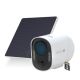 Swann - Xtreem 4K Eco Security Camera, Solar, Motion Detect, Color Night Vision, Two-Way Audio, Weatherproof, 32GB MicroSD - White
