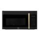 Forno Appliances - Fornace 1.5 Cu. Ft. Convection Over-the-Range Microwave - Black